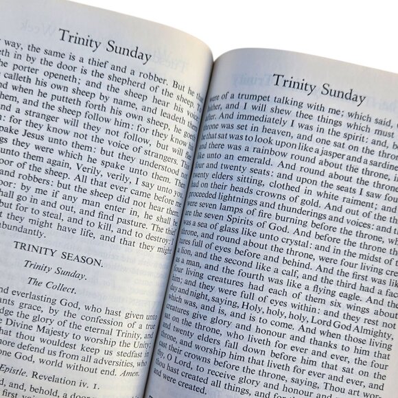 1953 Book Of Common Prayer and Hymnal Red Edition By John Wallace Suter - Picture 15 of 16